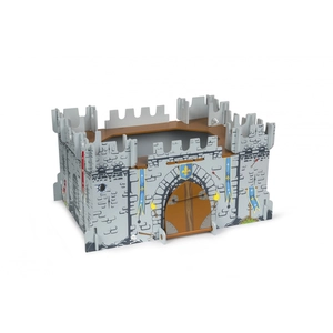 Comparateur de prix : Château en bois Mon premier château de PAPO avec 4 tours et un pont levis