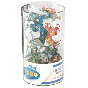 Papo 33016 Mini Chevaliers (Tube, 12 pcs) pas cher