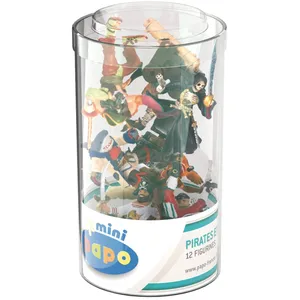 papo Mini Papo Mini Plus Pirates & Corsaires (Tube, 12 Pcs) pas cher