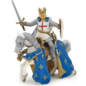 Comparateur de prix : Figurine - Papo - Saint Louis Et Son Cheval - Les Historiques - 39841