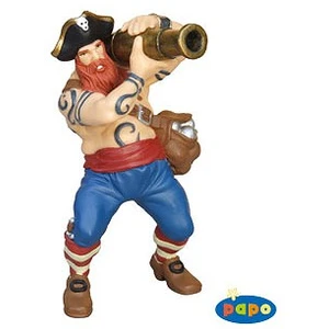 papo Les Pirates Et Corsaires Pirate Au Canon pas cher