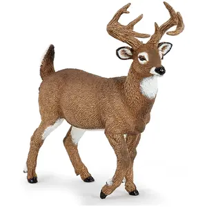 Figurine Papo Cerf de Virginie Marron pas cher