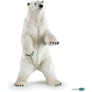 Figurine ours polaire debout papo pas cher