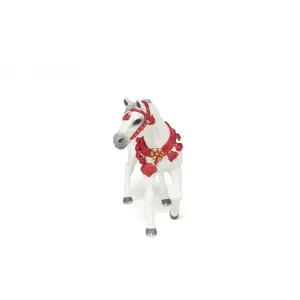 Comparateur de prix : papo Chevaux, Poulains Et Poneys Cheval Arabe Blanc En Tenue De Parade Blanc