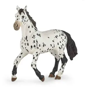 Figurine Papo Cheval Appaloosa Noir pas cher