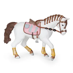 Figurine Papo cheval tresse pas cher