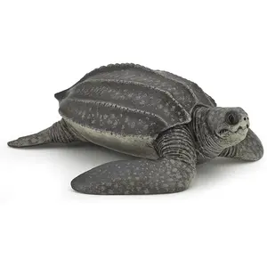 Figurine Papo Tortue Luth Gris pas cher