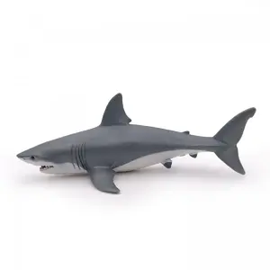 Papo- Requin Blanc l'univers Marin Animaux Figurine, 56002