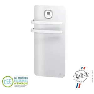 Sèche-serviettes soufflant - Hélia - Noirot - Vertical - 1200 WVendu parcdiscount