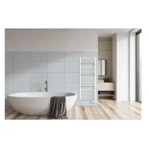 Comparateur de prix : Sèche-serviettes électrique à inertie fluide Noirot Flobain II 500W