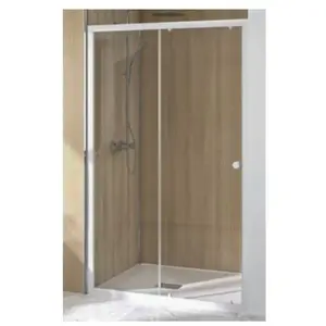Comparateur de prix : Porte coulissante SUPRA III C 100cm blanc verre transparent - KINEDO -...