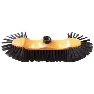 Comparateur de prix : DOMERGUE Balai 1/2 tête en plastique - fibre de soie 55 mm - noir
