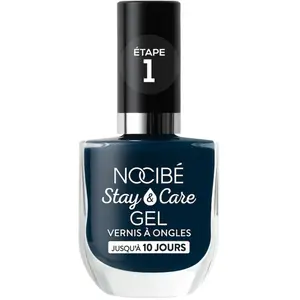 Nocibé - Stay & Care Gel Vernis à ongles 10 ml Noir unisex pas cher