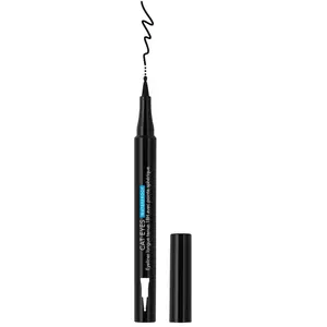 Nocibé - Cat Eyes - Liner feutre pointe sphérique waterproof Eyeliner 1 pieces Noir unisex pas cher