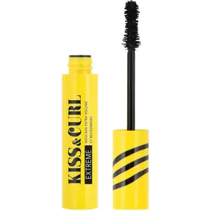 Nocibé - Kiss & Curl Extrême - Extra Volumet & Recourbant Mascara 14 ml Noir unisex pas cher