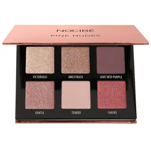 Nocibé - Pink Nudes - Mini Palette de 6 fards à paupières Fard à paupières 1 pieces Marron unisex pas cher