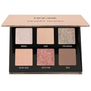 Nocibé - Desert Nudes - Mini Palette de 6 fards à paupières Fard à paupières 1 pieces Marron clair unisex pas cher