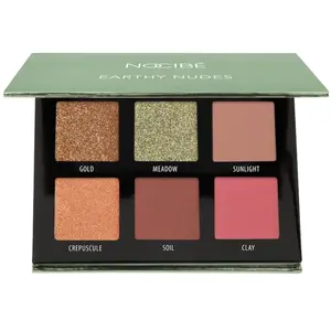 Nocibé - Earthy Nudes - Mini Palette de 6 fards à paupières Fard à paupières 1 pieces Marron unisex pas cher