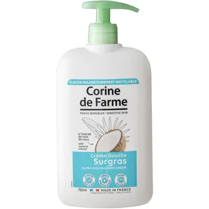 CORINE DE FARME - Crème Surgras à l'extrait de Noix de Coco Gel douche... pas cher