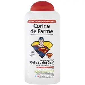 Comparateur de prix : Corine de farme Shower Gel 2 in 1 Superman gel de douche 2 en 1 300 ml
