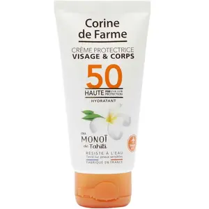 CORINE DE FARME Crème Protectrice Visage et Corps SPF50 Format Pocket - 50 ml pas cher
