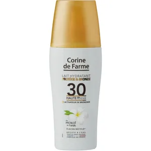 CORINE DE FARME - LAIT HYDRATANT PROTEGE & BRONZE SPF 30 Protection solaire 150 ml unisex pas cher