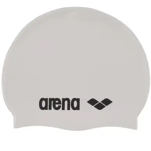 Bonnet de bain - ARENA - Classic Silicone - Blanc - Homme - Natation pas cher