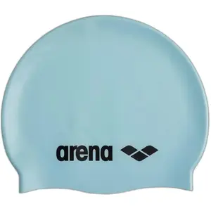 Bonnet de bain arena classic silicone bleu pas cher