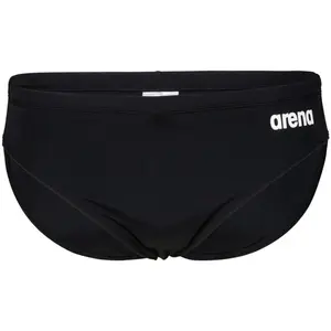 Comparateur de prix : arena Homme Men's Team Swim Briefs Solid Slip de bain, Black-white, 52 EU