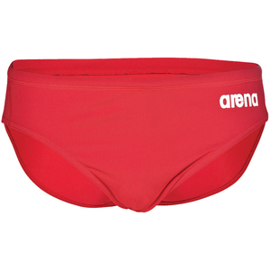arena Homme Men's Team Swim Briefs Solid Slip de bain, Red-white, 54 EU pas cher