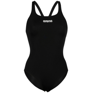 Maillot de Bain 1 Pièce Natation Femme ARENA NEW SOLID Noir - ARENA pas cher