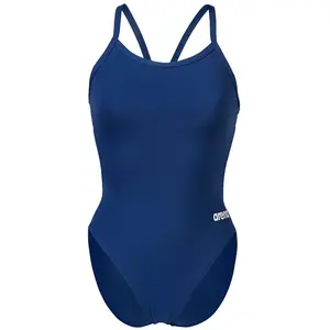 Maillot de bain 1 pièce femme Arena Challenge Solid Bleu 40 004766-750 pas cher