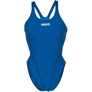 Maillot de bain 1 pièce femme Arena Team Tech Solid Bleu 44 004763-720 pas cher
