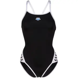 Maillot de bain 1 pièce femme Arena Icons Super Fly Solid Noir 40 005036-501 pas cher