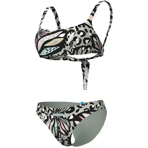 Maillot de bain 2 pièces femme Arena Water Pring 007077-503 Noir L pas cher