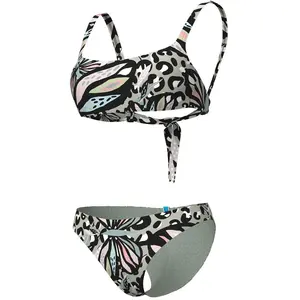 Arena Maillot de Bain 2 pièces Bralette Water Print pour Femmes