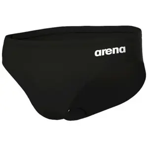 Arena - Team Swim Briefs Solid - Maillot de bain Black-White - 105 pas cher