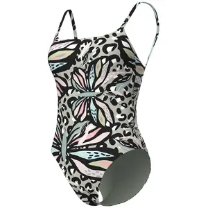 Maillot de bain 1 pièce femme Arena Water Pring Vert L 007073-601 pas cher