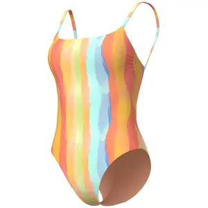 Maillot de bain 1 pièce femme Arena Water Pring Orange S 007073-301 pas cher