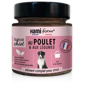Boîtes Chien - Hamiform Cuisiné spécial chiot au poulet - 250 gr pas cher