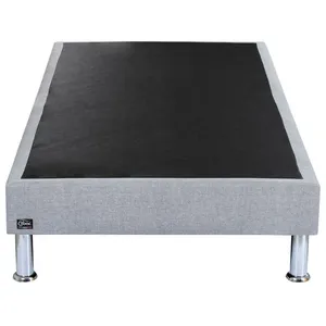 Comparateur de prix : Sommier gris cobalt 90x190 cm EBAC PRIMO