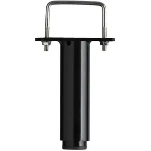 Ebac Literie - 1 pied de liaison métal h 21 à 32 cm pour sommier métalVendu parrakuten