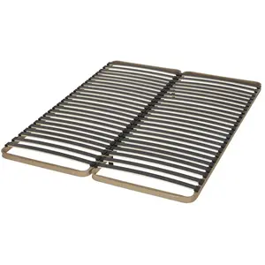 Ebac Sommier à lattes 2x80x200 Theta - 48 lattes bois - Fabrication française pas cher