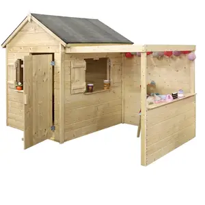 Soulet - Cabane pour enfants jardipolys alpaga - Avec pergola fermée pas cher