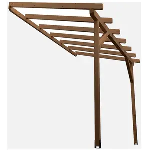 B1191 Carport en bois pour voiture valango pas cher