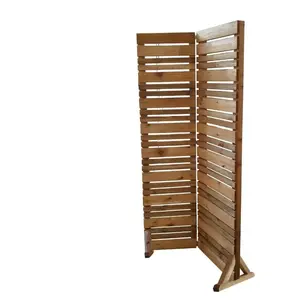 Comparateur de prix : Jardipolys - Brise-vue pliant en bois lign z - Ep6,1 - 80 x H184,5 cm