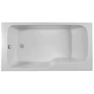 Comparateur de prix : JACOB DELAFON Baignoire bain douche Malice, version gauche Blanc brillant 160 x 85