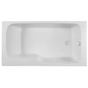 Comparateur de prix : JACOB DELAFON Baignoire bain douche Malice version droite Blanc brillant 160 x 85 TU