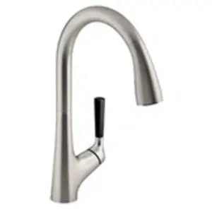 JACOB DELAFON Mitigeur cuisine Malleco détection automatique Bec haut inox brossé douchette extractibleVendu paramazon