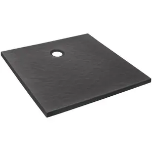 Comparateur de prix : Jacob Delafon - Receveur de douche 80 x 80 Ipso carré gris anthracite